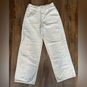 Universal Thread Cream Wide-Leg Pants